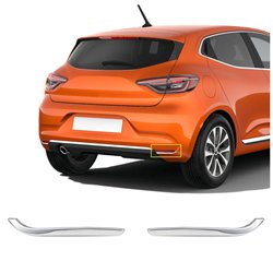 Frames for reflective reflectors Renault Clio Hatchback V 2019-2025 steel