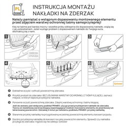 Listwa tylnego zderzaka do Renault Express I 2021-2024 stal