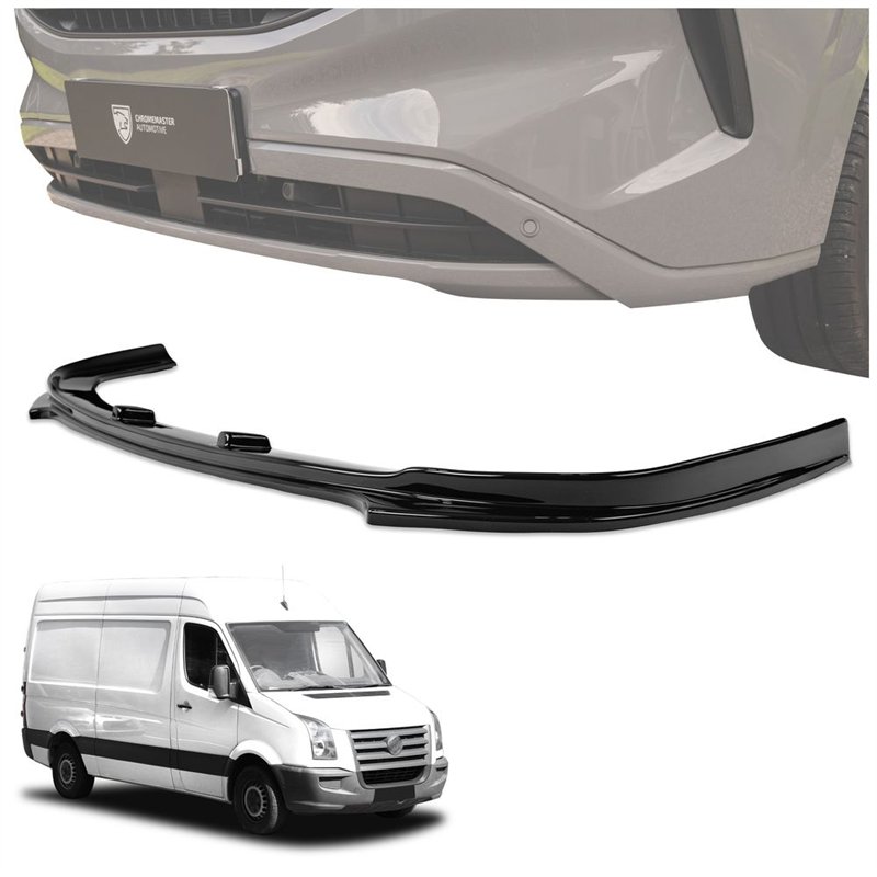 Front splitter for Volkswagen VW Crafter I (2E/2F) PRE-FL 2006-2011 | ABS