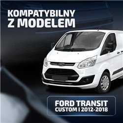 Hokej pod zderzak Ford Transit Custom I V362 FY/FZ/F3 PRE-FL 2012-2018 ABS