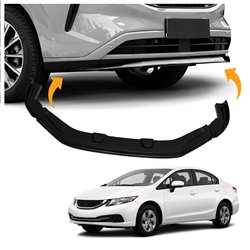 Hokej pod zderzak do Honda Civic Sedan IX 4D 2014-2017 | ABS