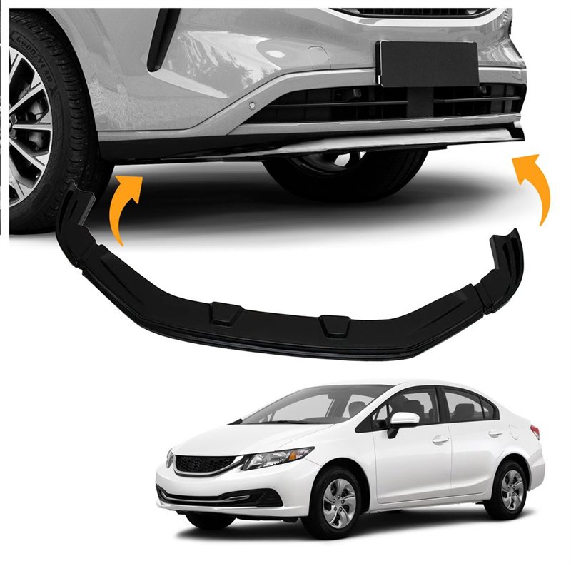 Hokej pod zderzak do Honda Civic Sedan IX 4D 2014-2017 | ABS
