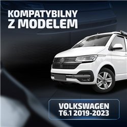 Hokej pod zderzak do Volkswagen VW California 2019-2024 | ABS