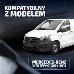Hokej pod zderzak do Mercedes Vito (W447) PRE-FL 2014-2024 | ABS