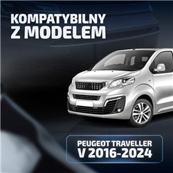 Hokej pod zderzak do Peugeot Traveller I PRE-FL 2016-2024 | ABS