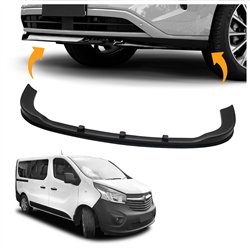 Hokej pod zderzak do Opel Vivaro B (X82) 2014-2019 | Czarny ABS