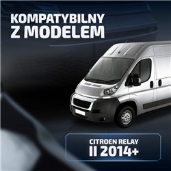 Hokej pod zderzak do Citroen Relay II (250) FL 2014- | ABS