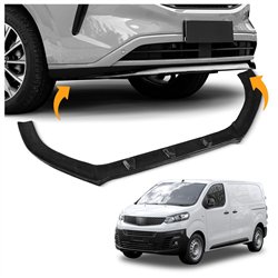 Hokej pod zderzak do Fiat Scudo III (507) 2022- | Czarny ABS