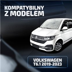 Hokej pod zderzak do Volkswagen VW Multivan 2019-2022 | ABS