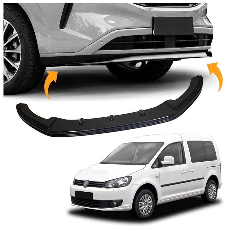 Hokej pod zderzak do Volkswagen VW Caddy III FL 2010-2015 | ABS