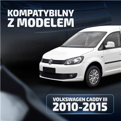 Hokej pod zderzak do Volkswagen VW Caddy III FL 2010-2015 | ABS
