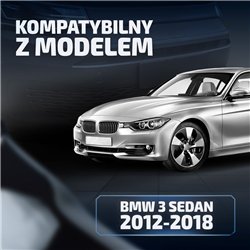 Hokej pod zderzak do BMW 3 Seria Sedan (F30) 4D 2012-2018 | ABS
