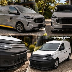 Front splitter for Volkswagen VW Crafter II (SY/SX/SZ) 2017- | Black ABS