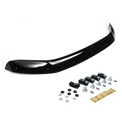 Bonnet guard for Volkswagen VW Transporter (T6) 2015-2019 | Black ABS Shiny