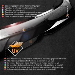 Osłona maski do Renault Trafic III (FG/JG) PRE-FL 2014-2019 | ABS