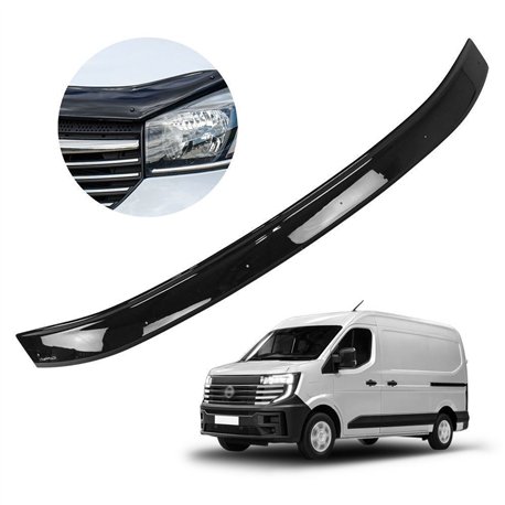 Osłona maski do Renault Master IV (XDD/RDA) 2024- | Czarny ABS