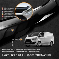 Osłona maski Ford Transit Custom I (V362 | FY/FZ/F3) PRE-FL 2012-2018 ABS