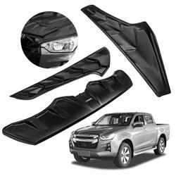 Osłona maski dzielona do Isuzu D-max III PRE-FL 2020-2024 ABS