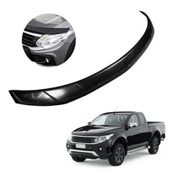 Osłona maski do Fiat Fullback I (502) 2016-2020 | Czarny ABS