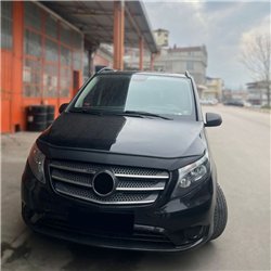 Osłona maski do Mercedes Vito (W447) 2014- | Czarny ABS