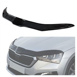 Osłona maski do Skoda Scala Hatchback I (NW) 2019- | Czarny ABS