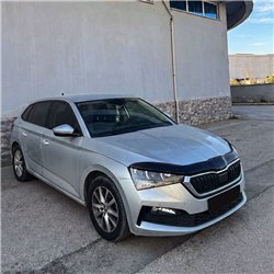 Osłona maski do Skoda Scala Hatchback I (NW) 2019- | Czarny ABS