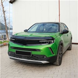 Osłona maski do Opel Mokka B (U) 2021- | Czarny ABS Połyskujące