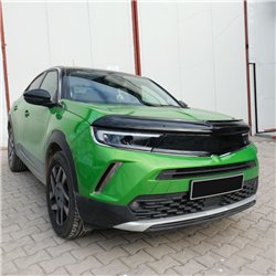 Osłona maski do Opel Mokka B (U) 2021- | Czarny ABS Połyskujące