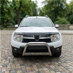 Osłona maski do Dacia Duster I (HS) 2010-2017 | Czarny ABS