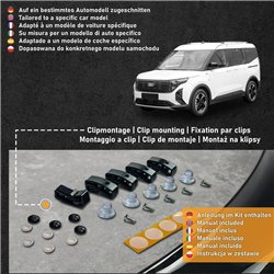 Osłona maski do Ford E-Tourneo Courier I (V769) 2023- | ABS
