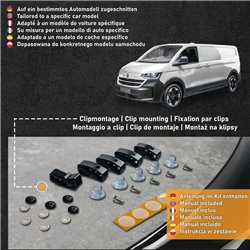 Osłona maski do Volkswagen VW Transporter (T7) 2025- | ABS