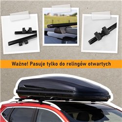 Roof rack for Ford Tourneo Courier I (B460) 2014-2023 | Solidbar BLT Steel