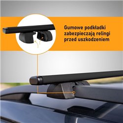 Roof rack for Ford Transit Courier I (B460) 2014-2023 | Solidbar BLT Steel