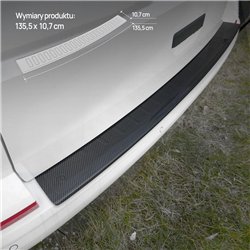 Listwa tylnego zderzaka Volkswagen VW California T6 2015-2019 Włókno węglow