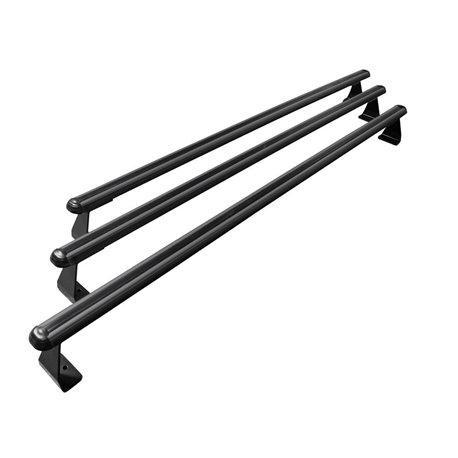 Roof rack for Volkswagen VW Multivan (T7) 2021- | Heavy Duty Black Aluminum