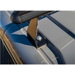 Roof rack for Volkswagen VW Multivan (T7) 2021- | Heavy Duty Black Aluminum