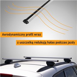 Bagażnik dachowy do Ford Galaxy II 2006-2015
