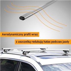 Bagażnik dachowy do KGM Korando I 2025- Solidbar Alpha V1 Lite