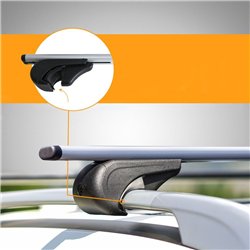 Bagażnik dachowy do KGM Korando I 2025- Solidbar Alpha V1 Lite