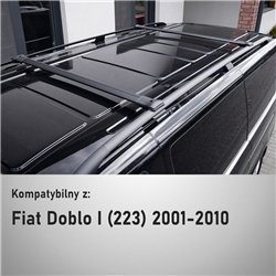 Bagażnik dachowy do Fiat Doblo I (223) 2001-2010 | Elegance V1