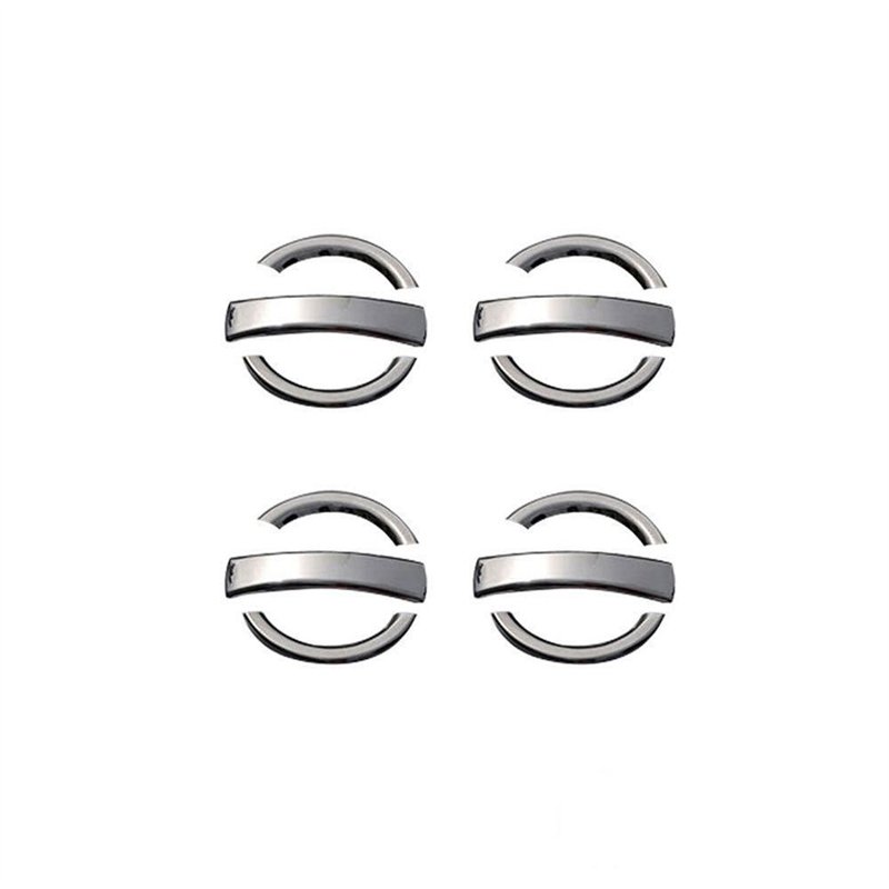 Nakładki na klamki do Fiat Doblo I (223) 2001-2010 | Chrom stal