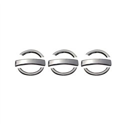 Nakładki na klamki do Fiat Doblo I (223) 2001-2010 | Chrom stal