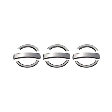 Nakładki na klamki do Fiat Doblo I (223) 2001-2010 | Chrom stal