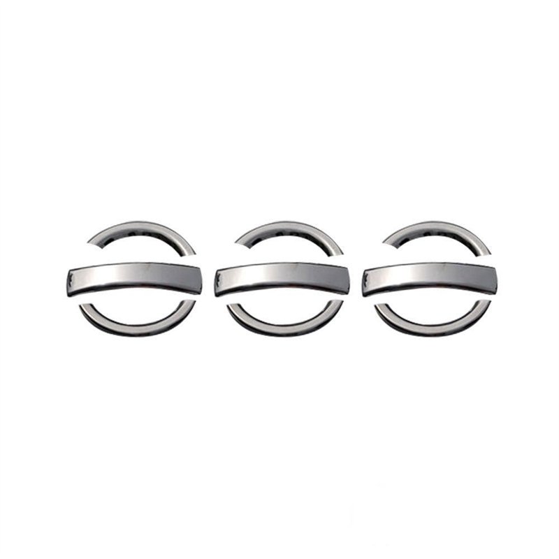Nakładki na klamki do Fiat Doblo I (223) 2001-2010 | Chrom stal