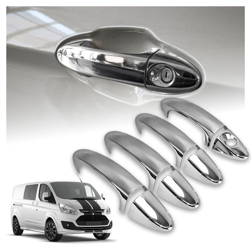 Nakładki na klamki Ford Transit Custom I (V362 | FY/FZ/F3) 2012-2023 stal