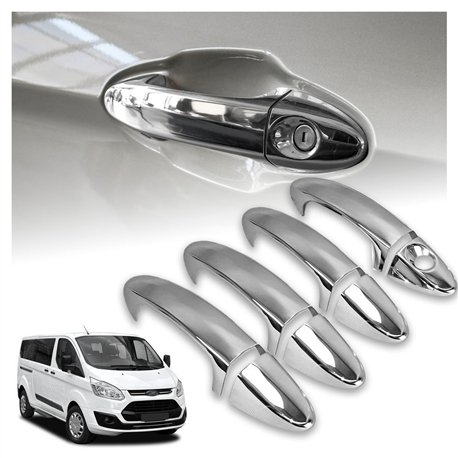 Nakładki na klamki do Ford Tourneo Custom I 2012-2023 | stal