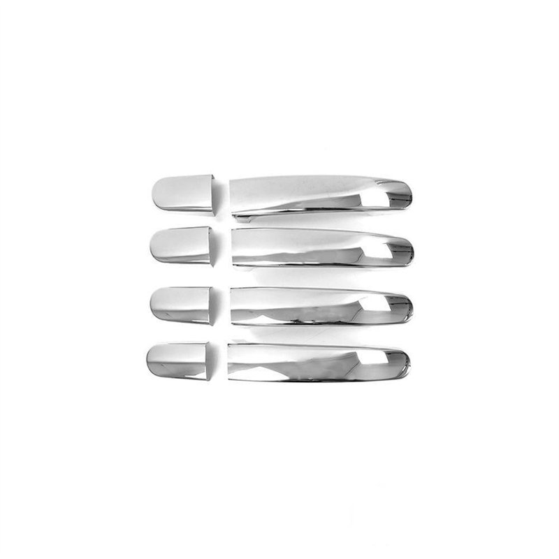 Handle covers for Ford Transit VII (V363) 2014- | Chrome steel Polished