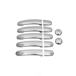 Handle covers for Ford Transit VII (V363) 2014- | Chrome steel Polished