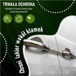 Handle covers for Ford Transit VII (V363) 2014- | Chrome steel Polished