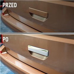 Tailgate handle cover for Opel Corsa Hatchback C (X01) 5D 2000-2006 | steel